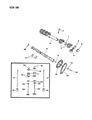 Dodge D150 Intake Valve Diagram - 1947623