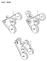 1993 Jeep Grand Wagoneer Drive Belt Diagram - 53008744