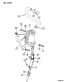 Jeep Cherokee PCV Hose Diagram - 4864560