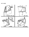 Dodge D150 Car Mirror Diagram - 4216040
