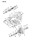 1993 Dodge D150 Wheel Stud Diagram - 4383430