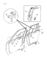 Dodge Aries Door Seal Diagram - 4040732