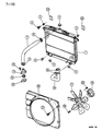 Dodge Dakota Radiator Diagram - 52030113