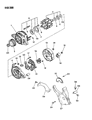 Dodge Aries Alternator Diagram - R5233449