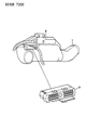 Chrysler LeBaron Engine Control Module Diagram - R4773859