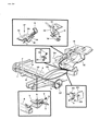 Dodge Rampage Parking Brake Cable Diagram - 3880427