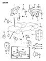 Dodge Ram 50 Relay Diagram - MD175834