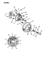Chrysler Executive Limousine Wheel Cylinder Diagram - V2104425AA
