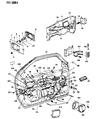 Dodge Shadow Door Latch Assembly Diagram - 4336378