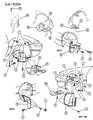 Chrysler Cirrus Wheelhouse Diagram - 4814061