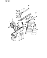 Dodge Colt Timing Belt Tensioner Diagram - MD109958