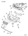 Chrysler Sebring Emblem Diagram - 5288164