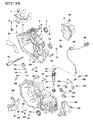 Dodge Colt Speedometer Cable Diagram - MB803899