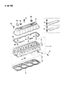 Jeep Comanche Cylinder Head Gasket Diagram - 33003722