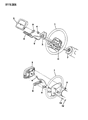 Chrysler LeBaron Clock Spring Diagram - 5252468