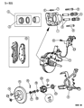 Dodge Intrepid Brake Pad Diagram - VCNS1520AC