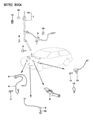 Dodge Colt Antenna Diagram - MB649736