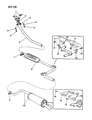 Chrysler New Yorker Muffler Diagram - E0035828