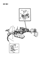 Dodge Ramcharger EGR Valve Diagram - 4287156