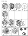 2004 Dodge Intrepid Wheel Cover Diagram - 4284004