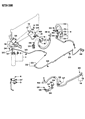Dodge Colt A/C Compressor Cut-Out Switches Diagram - MB276842