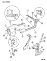 Chrysler LeBaron Weather Strip Diagram - 4658771