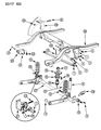 Dodge Shadow Shock Absorber Diagram - 4684779