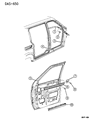 Chrysler Window Run Diagram - 4719152