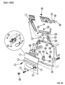1995 Dodge Caravan Weather Strip Diagram - 4673403