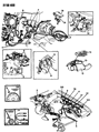 1991 Dodge Grand Caravan Engine Control Module Diagram - R4639372