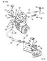Dodge Neon Power Steering Hose Diagram - 4626832