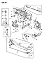 Dodge Dakota Steering Knuckle Diagram - 52038063