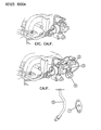 Chrysler Cirrus EGR Valve Diagram - 4287780