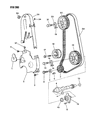 Dodge Omni Timing Belt Diagram - TBK10132