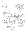 Chrysler Executive Limousine Door Handle Diagram - 4184228