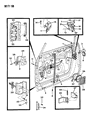 Dodge Rampage Window Regulator Diagram - 5231743