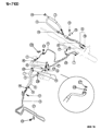 Chrysler Sebring Power Steering Hose Diagram - MB911562
