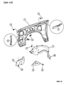Dodge Dakota Fender Diagram - 4798160