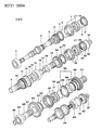 Dodge Stealth Synchronizer Ring Diagram - MD742419