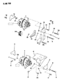 Jeep Comanche Alternator Bracket Diagram - 53004386