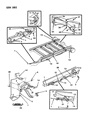 Dodge Ram Wagon Parking Brake Cable Diagram - 4294220