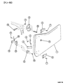 1994 Jeep Wrangler Door Hinge Diagram - 55074855