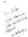 Jeep J10 Needle Bearing Diagram - 83503207