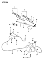 Ram C/V Windshield Wiper Diagram - WBF00020AA