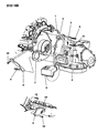Chrysler LeBaron Dipstick Diagram - 4446536