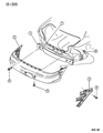1996 Dodge Neon Bumper Diagram - PD15RD7