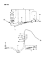 Dodge Colt Clutch Master Cylinder Diagram - MB555031