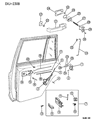 Jeep Cherokee Door Latch Assembly Diagram - 55075878