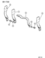 1999 Dodge Ram 2500 Seat Belt Diagram - 5EX66SAZ