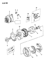 Jeep Wagoneer Alternator Diagram - 53001764